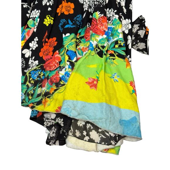 Versace Capsule Jumpsuit IT 44 US 8 Viscose Shalom Harlow Runway Floral RARE - Picture 8 of 16